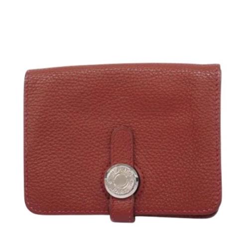 Hermès Vintage Pre-owned Laeder hem-och-kontorstillbehr Red, Dam