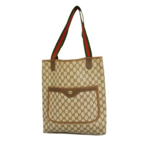 Gucci Vintage Pre-owned Plast gucci-vskor Beige, Dam