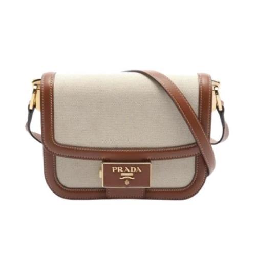 Prada Vintage Pre-owned Laeder prada-vskor Beige, Dam