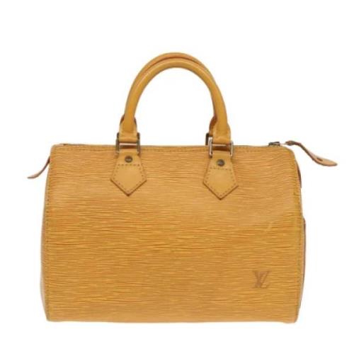 Louis Vuitton Vintage Pre-owned Laeder louis-vuitton-vskor Yellow, Dam