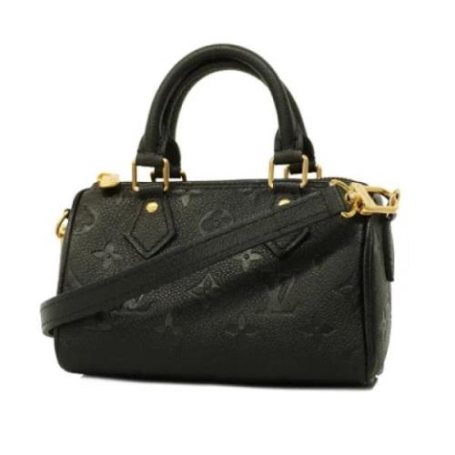 Louis Vuitton Vintage Pre-owned Tyg louis-vuitton-vskor Black, Dam