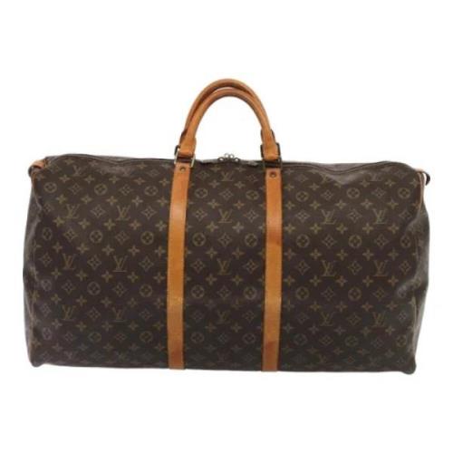 Louis Vuitton Vintage Pre-owned Canvas resvskor Brown, Dam