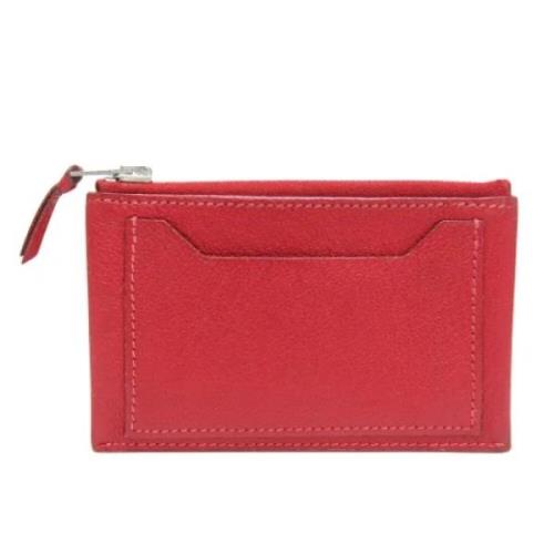 Hermès Vintage Pre-owned Laeder plnbcker Red, Dam