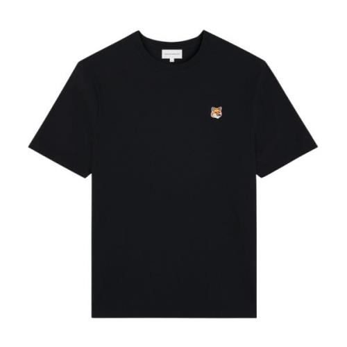 Maison Kitsuné Fox Head Patch T-shirt Black, Herr