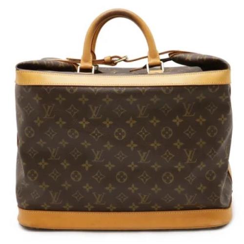 Louis Vuitton Vintage Pre-owned Tyg louis-vuitton-vskor Brown, Dam