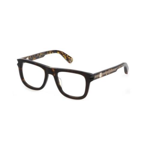 Philipp Plein Vpp023V 0722 Shiny Dark Havana Solglasögon Brown, Dam