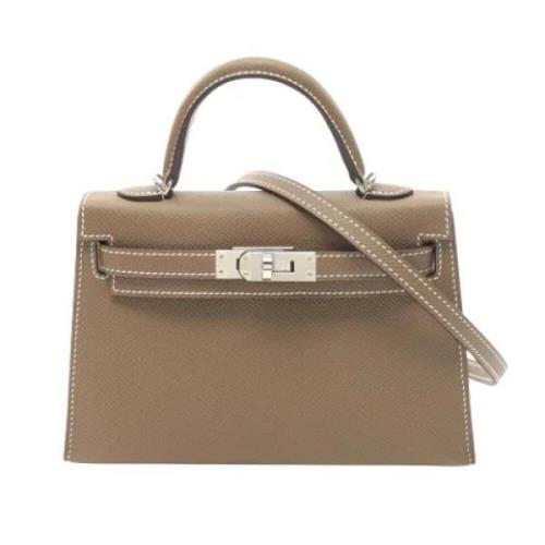 Hermès Vintage Pre-owned Laeder handvskor Brown, Dam