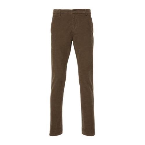 Dondup Cordbyxor Brun Slim Fit Brown, Herr