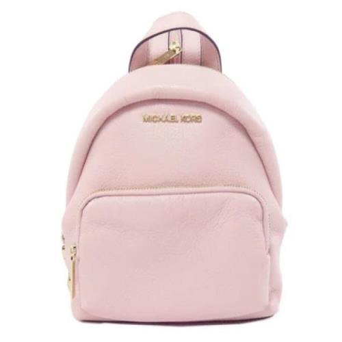 Michael Kors Pre-owned Pre-owned Laeder ryggsckar Pink, Dam