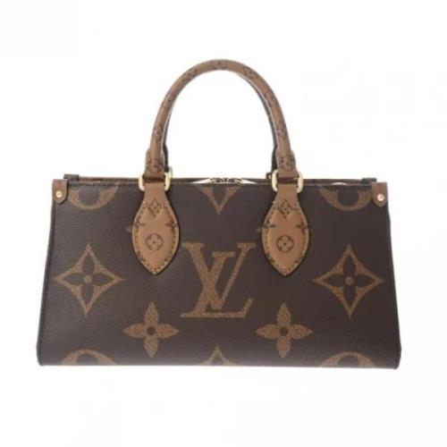 Louis Vuitton Vintage Pre-owned Tyg louis-vuitton-vskor Brown, Dam