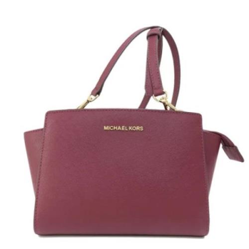 Michael Kors Pre-owned Pre-owned Laeder axelremsvskor Red, Dam