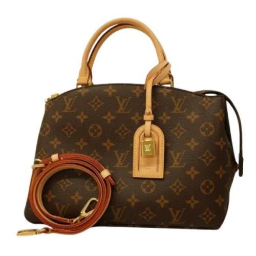 Louis Vuitton Vintage Pre-owned Tyg louis-vuitton-vskor Brown, Dam