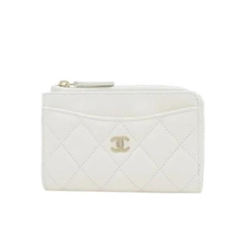 Chanel Vintage Pre-owned Laeder plnbcker White, Dam