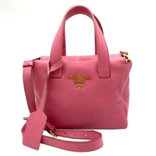 Prada Vintage Pre-owned Laeder prada-vskor Pink, Dam