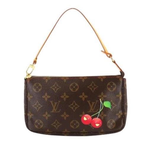 Louis Vuitton Vintage Pre-owned Tyg louis-vuitton-vskor Brown, Dam