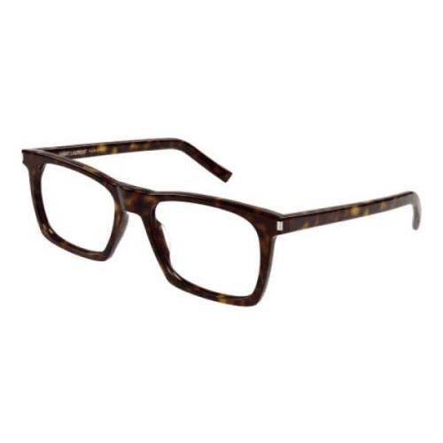 Saint Laurent Klassiska svarta solglasögon Brown, Unisex