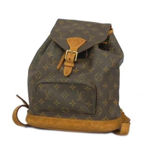 Louis Vuitton Vintage Pre-owned Tyg louis-vuitton-vskor Brown, Dam