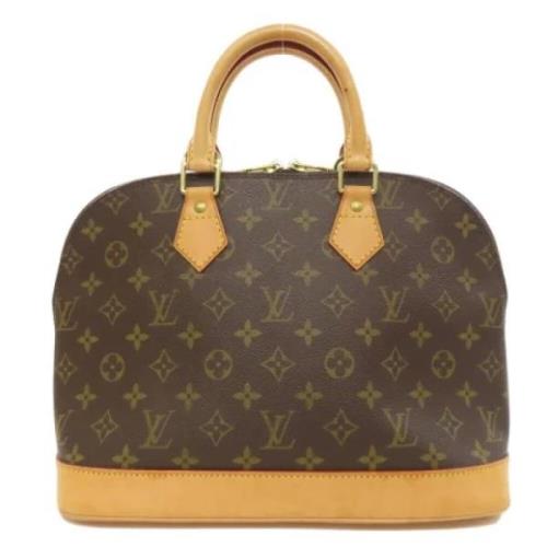 Louis Vuitton Vintage Pre-owned Tyg louis-vuitton-vskor Brown, Dam