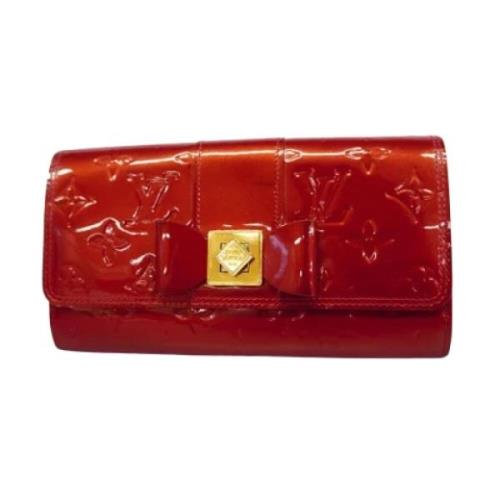 Louis Vuitton Vintage Pre-owned Tyg plnbcker Red, Dam