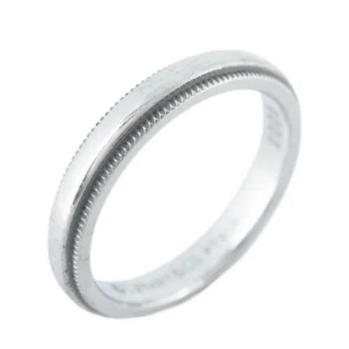 Tiffany & Co. Pre-owned Pre-owned Platina ringar Gray, Dam