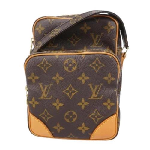 Louis Vuitton Vintage Pre-owned Tyg louis-vuitton-vskor Brown, Dam