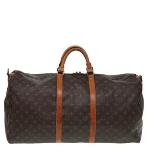 Louis Vuitton Vintage Pre-owned Canvas resvskor Brown, Dam