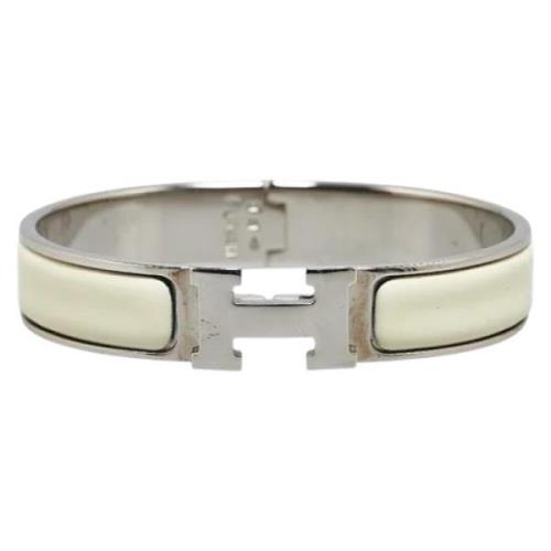 Hermès Vintage Pre-owned Metall armband Gray, Dam