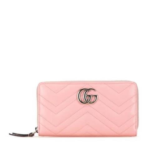 Gucci Vintage Pre-owned Laeder plnbcker Pink, Dam