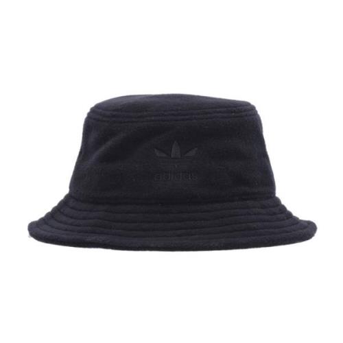 Adidas Svart Fisherman Bucket Hat med Logo Black, Dam