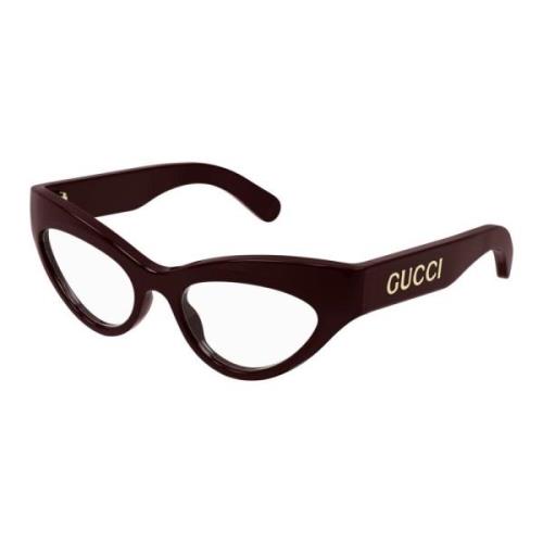 Gucci Stiliga Glasögon Gg1295O Brown, Unisex