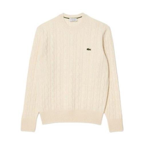 Lacoste Beige textil jersey för män Beige, Herr