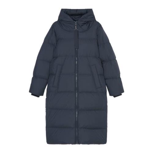 Marc O'Polo Puffer dunhuva jacka normal Blue, Dam