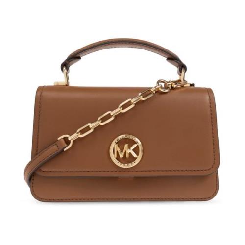 Michael Kors Axelväska Delancey Brown, Dam