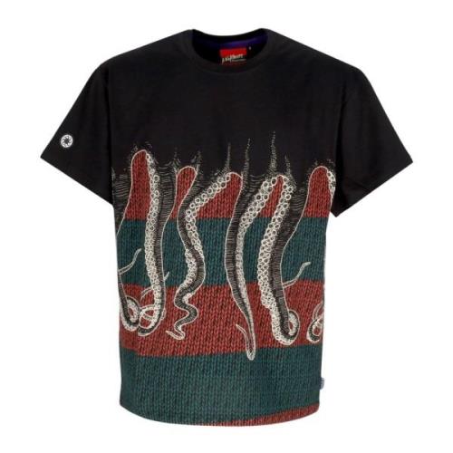 Octopus Svart herr T-shirt Horror Pack Black, Herr