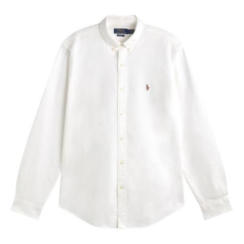 Polo Ralph Lauren Slim Fit Oxford Skjorta White, Herr