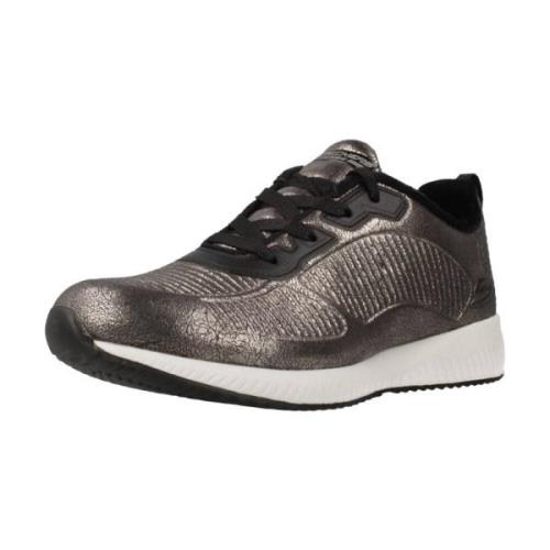 Skechers Sparkle Life Trendy Sneakers Gray, Dam