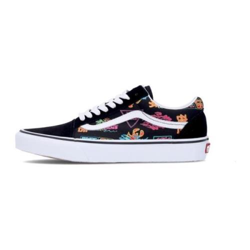 Vans Svart Neon Låg-Top Sneaker Black, Herr