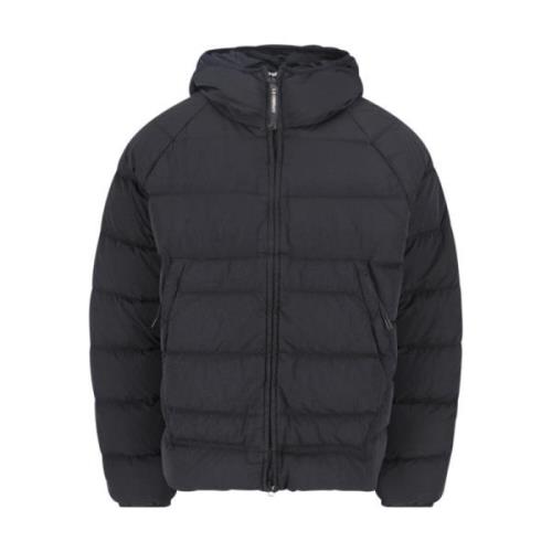 C.p. Company Down Jackets Black, Herr