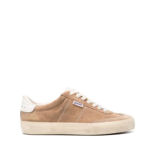 Golden Goose Beige Mocka Panel Sneakers Beige, Herr