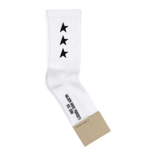 Golden Goose Socks White, Herr