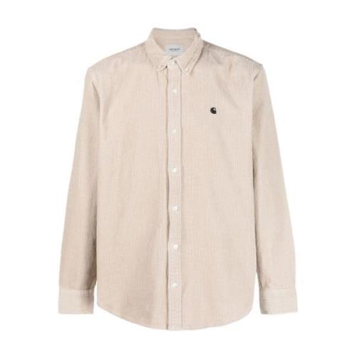 Carhartt Wip Beige Herrskjortor Beige, Herr