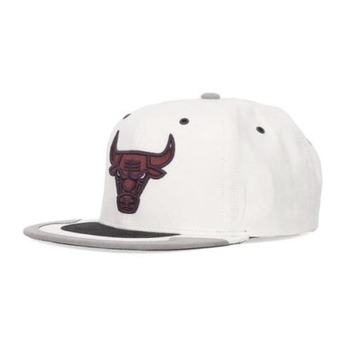 Mitchell & Ness Chicago Bulls NBA Keps Vit/Silver White, Herr