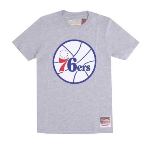 Mitchell & Ness NBA Team Logo Tee Hardwood Classics Gray, Herr