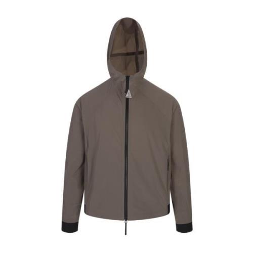 Moncler Brun Windbreaker Jacka Brown, Herr