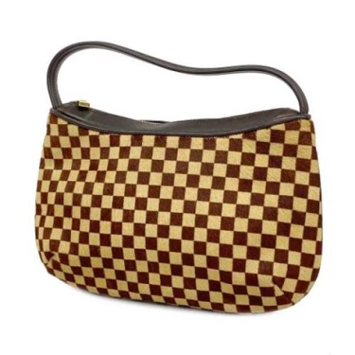 Louis Vuitton Vintage Pre-owned Tyg louis-vuitton-vskor Brown, Dam