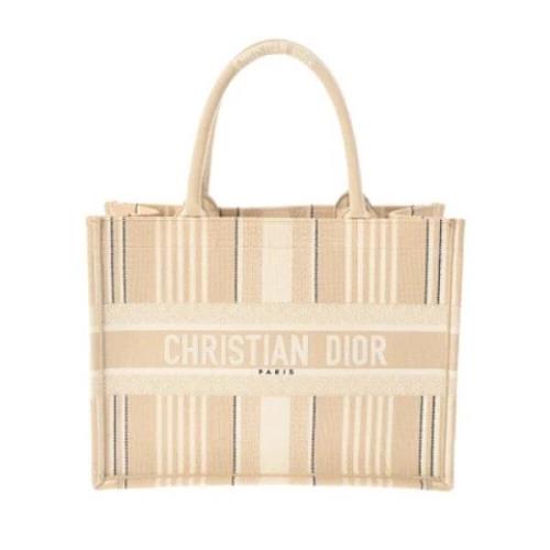 Dior Vintage Pre-owned Canvas totevskor Beige, Dam