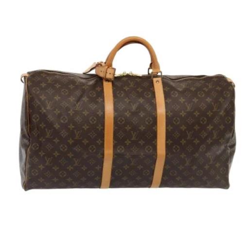 Louis Vuitton Vintage Pre-owned Canvas handvskor Brown, Dam