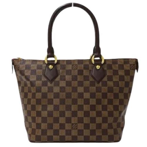 Louis Vuitton Vintage Pre-owned Canvas louis-vuitton-vskor Brown, Dam