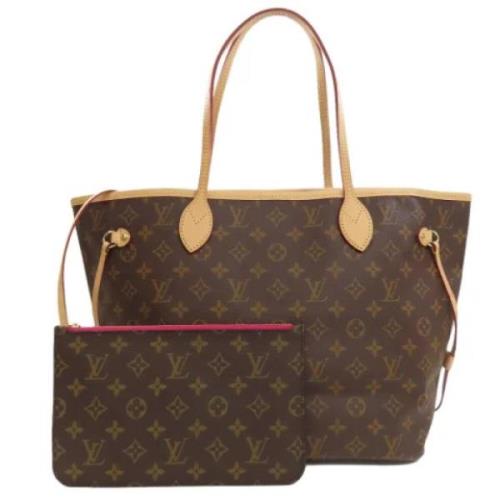 Louis Vuitton Vintage Pre-owned Tyg louis-vuitton-vskor Brown, Dam