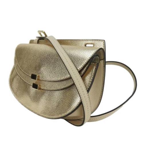 Chloé Pre-owned Pre-owned Laeder crossbodyvskor Beige, Dam